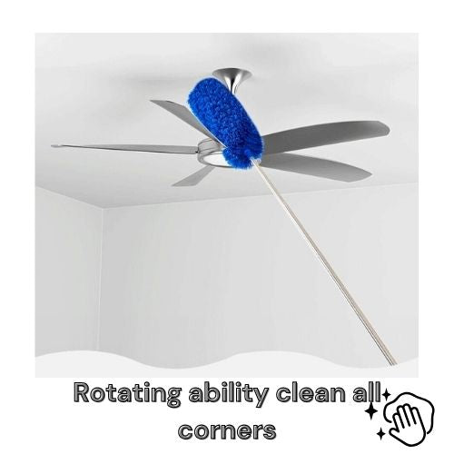 Glowvision Trade Dusters for Clean,with Extension Pole Ceiling Fan Window Cleaner, (1set 3 Count)