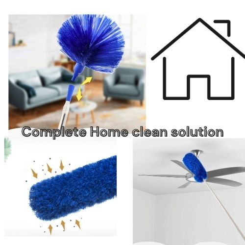 Glowvision Trade Dusters for Clean,with Extension Pole Ceiling Fan Window Cleaner, (1set 3 Count)