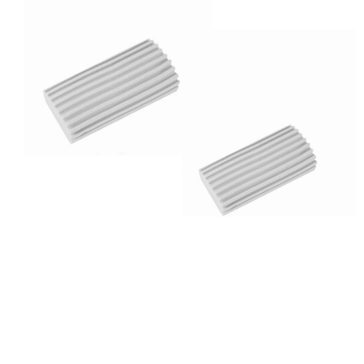 Reusable 3-Pack Cleaning Sponge Duster for dish dusting car pet hair - 3 Count (Grey Yellow Pink)