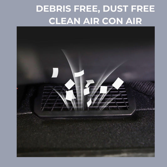 Grilles de protection pour ventilation arrière de siège arrière Growvision Trade Model 3, grilles de protection pour ventilation de siège arrière, modèle 2016-2023 de Tesla Model 3 (lot de 2) 